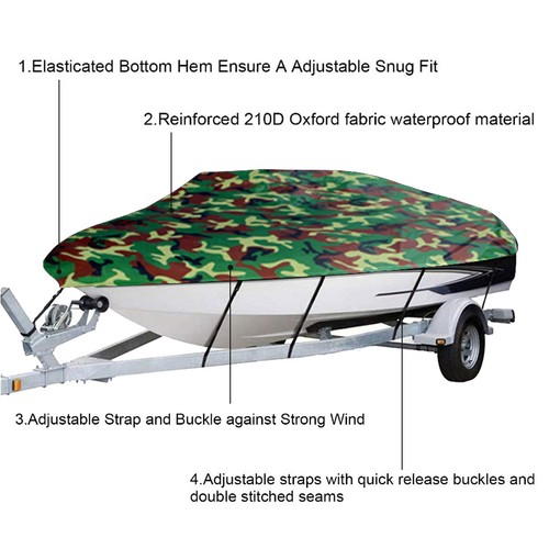 300d oxford boat cover 19ft - 300d,