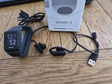 TOMTOM SPARK 3  GPS FITNESS WATCH With Original Bluetooth Headsets