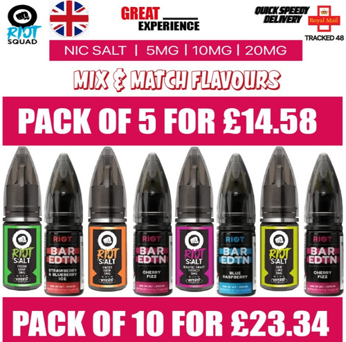 Riot squad 10ml nic - nic, e