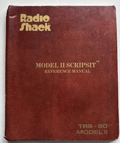 Trs model scripsit - ii,