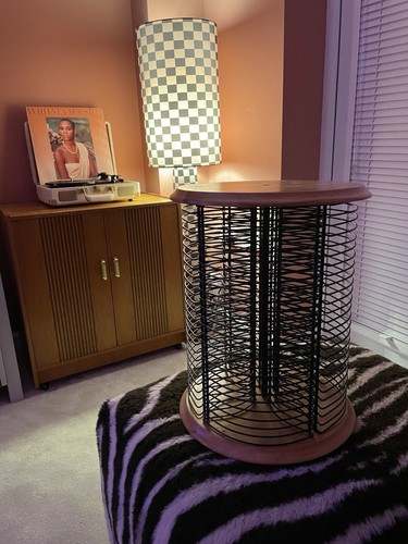 Vintage mid century rotating - century,