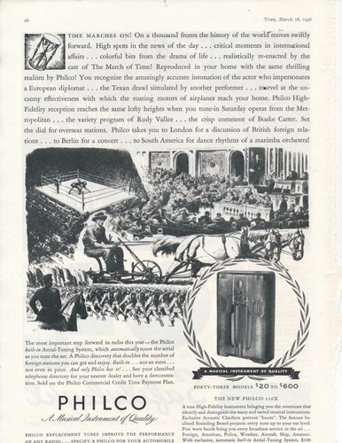 Magazine 1936 philco - -,