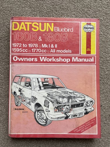 Haynes datsun bluebird 160b - datsun, &