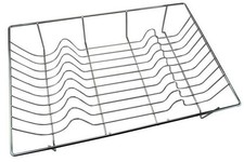 Chrome Dish Drainer Flat