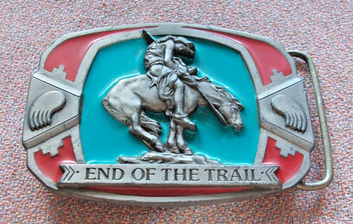 New belt buckle native - belt,