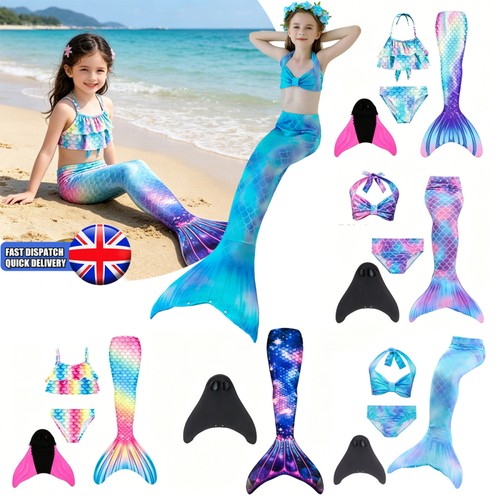 Girls mermaid tail - girls, swimming