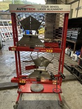 4 wheel alignment kit tracking gauges laser wheel alignment Sealey ga70 