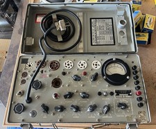 Vintage tube tester - tube,