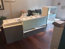 IKEA Besta and Glassvik tv