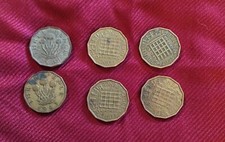 6  British Threepenny Bit