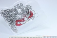 Chain With 2 Hook Red Metal