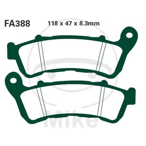 Pair brake pads - pair, hh