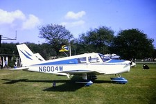 PIPER PA-28 CHEROKEE Aircraft (N6004W)  Biggin Hill - Vintage 35mm SLIDE (1964)