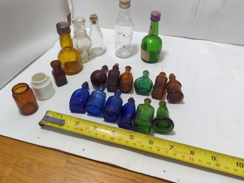 Vintage glass small mini - small, &