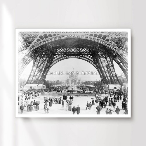 Eiffel tower victorian old - victorian,