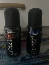 Lynx Musk And Phoenix Vintage Deodorant Rare Tins
