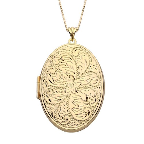 9ct gold silver large - gold,