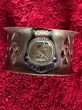 HMS RODNEY (Nelson-class) Eagle Crest Napkin Ring — Royal Navy Memorabilia