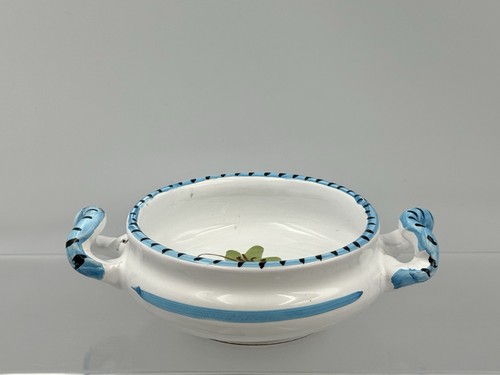 Italian hand painted ceramic - hand,