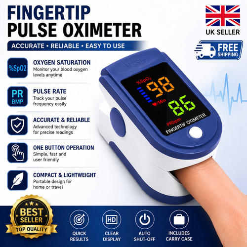 Supplied pulse oximeter - h,