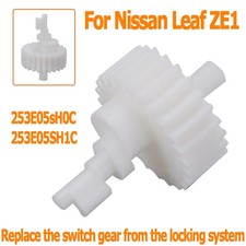 For Nissan Leaf ZE1 Charger Plug Locking Gear B Replace the Switch Gear White