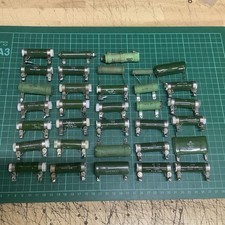 Collection of Vintage Welwyn Wire Wound Power Resistors