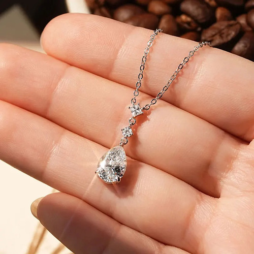0ct pear cut lab created - pear, lab‑created