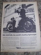 BSA BANTAM 175 BANTAM DE LUXE