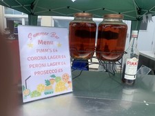 PIMMS & PROSECCO MOBILE BAR HIRE SURREY KENT LONDON WEDDING PARTY EVENTS BEER