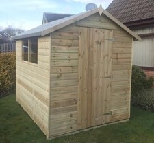 Pressure treated apex garden - treated,