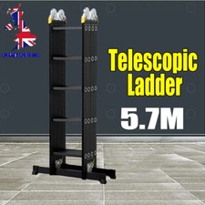 Aluminium telescopic - 5.7m,