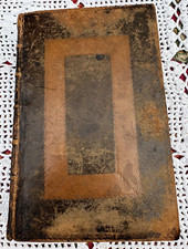 The Holy Bible Old & New Testaments Samuel Collingwood 1822 Leather Bound