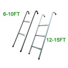 8 10 12 13 14 15 FT TRAMPOLINE REPLACEMENT 2 3 STEPS LADDER OUTDOOR SPORT