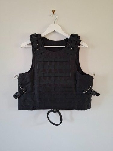 Black pellor assault vest - black,