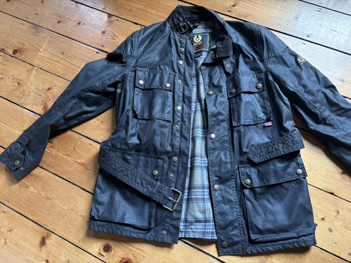 Belstaff gold label - gold, waxed