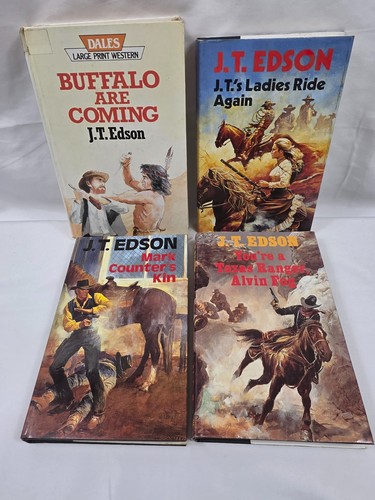 Edson western books x4 - edson,