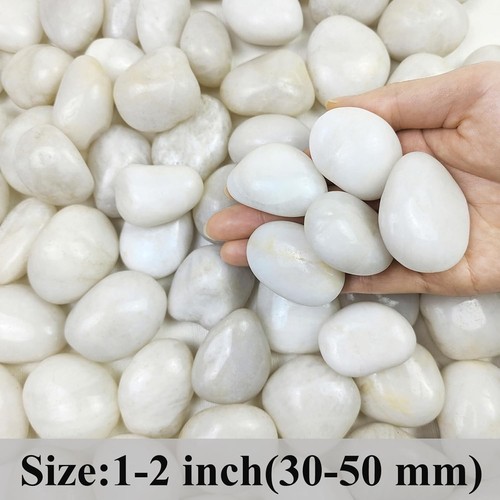 Lbs white stones for garden - lbs,