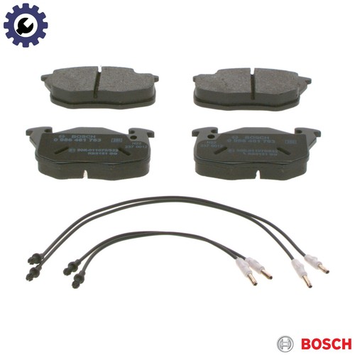 Brake pad set disc - brake, 986