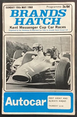 Brands hatch may 1968 - brands, kent