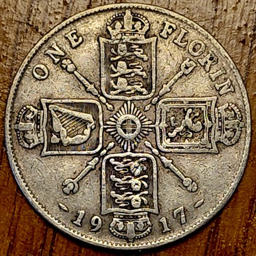 1917 king george florin - 1917,