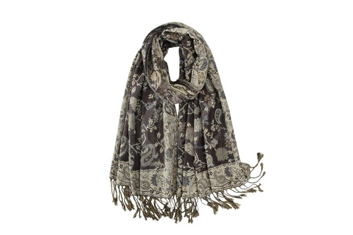 Pashmina small paisley floral - ,