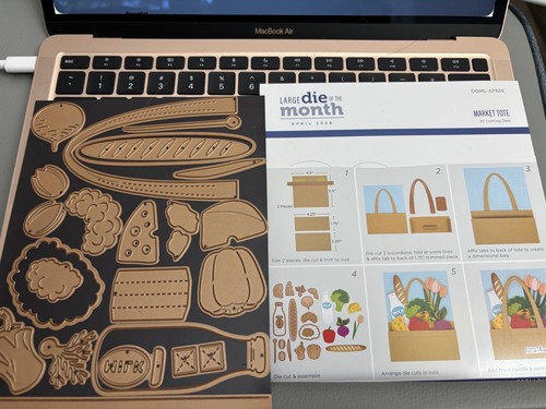 Spellbinders market tote die - spellbinders,