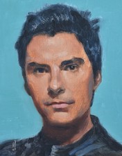 Nigel Mason Original Oil Painting Portrait Of Kelly Jones Stereophonics Singer