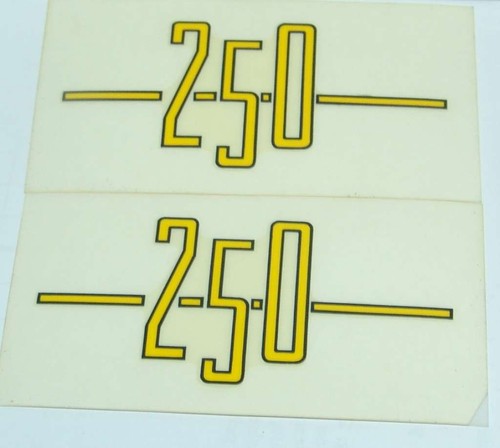Pair dry decals ducati - pair,
