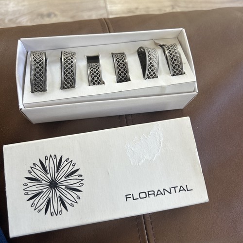 Vintage florantal napkin - 6, x