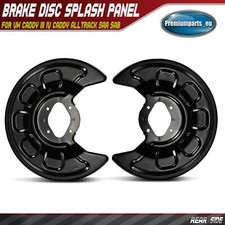 Pair Brake Disc Dust Cover