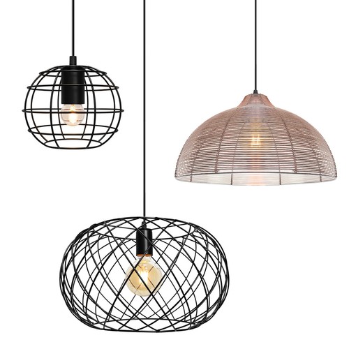 Vintage wire cage shade - vintage,