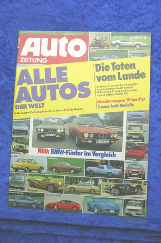 Car magazine bmw 525i - magazine,
