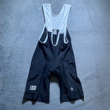 Lusso Bib Shorts Men's 2XL Black Cycling Polyester Elastane Blend Padded