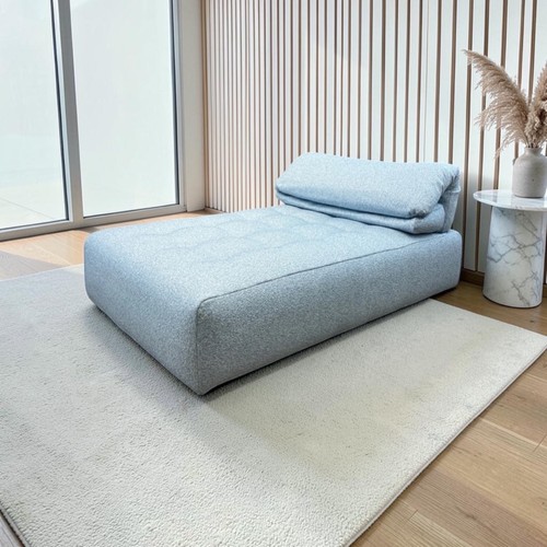 Sofa chaise longue light blue - chaise,